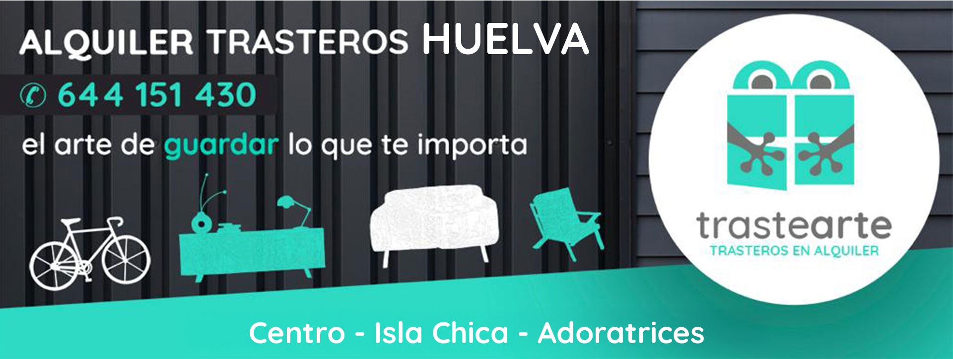 banner_pie_trastearte_nov24 Alquiler de trasteros en el centro de Huelva, Isla Chica y Adoratrices, Trastearte. Tel: 644 151 430